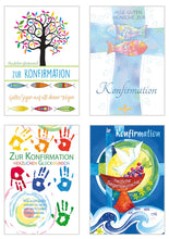 Laden Sie das Bild in den Galerie-Viewer, Edition Seidel Set 12 Konfirmationskarten mit Umschlag (20509)