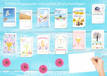 Laden Sie das Bild in den Galerie-Viewer, Edition Seidel Set 12 Konfirmationskarten mit Umschlag (20511)