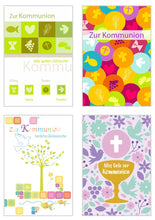 Laden Sie das Bild in den Galerie-Viewer, Edition Seidel Set 12 Kommunionskarten mit Umschlag (20517)