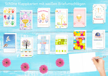 Laden Sie das Bild in den Galerie-Viewer, Edition Seidel Set 12 Kommunionskarten mit Umschlag (20517)