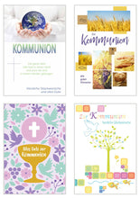 Laden Sie das Bild in den Galerie-Viewer, Edition Seidel Set 12 Kommunionskarten mit Umschlag (20519)