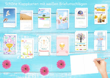 Laden Sie das Bild in den Galerie-Viewer, Edition Seidel Set 12 Kommunionskarten mit Umschlag (20519)