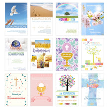 Laden Sie das Bild in den Galerie-Viewer, Edition Seidel Set 12 Kommunionskarten mit Umschlag (20519)