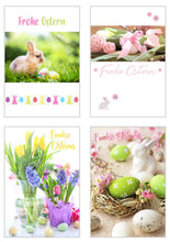 Laden Sie das Bild in den Galerie-Viewer, Edition Seidel Set 6 Premium Osterkarten mit Umschlag (20528)