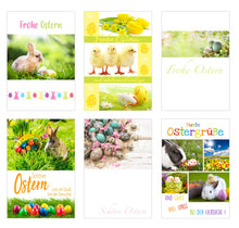 Laden Sie das Bild in den Galerie-Viewer, Edition Seidel Set 12 Premium Osterkarten mit Umschlag (20529)