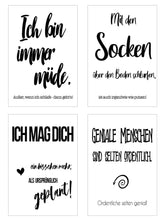 Laden Sie das Bild in den Galerie-Viewer, Edition Seidel Set 25 Postkarten Leben & Momente mit Sprüchen. Karten mit Spruch. Geburtstagskarten Postkarte. Geschenk Dekoidee. Liebe Freundschaft Leben Motivation (20541)