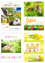 Laden Sie das Bild in den Galerie-Viewer, Edition Seidel Set 12 Premium Osterkarten mit Umschlag (20529)