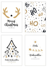 Laden Sie das Bild in den Galerie-Viewer, Edition Seidel Set 20 exklusive Premium Weihnachtskarten mit Umschlag (21108)