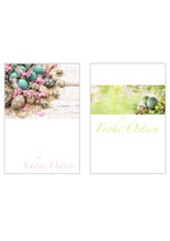 Laden Sie das Bild in den Galerie-Viewer, Edition Seidel Set 12 Premium Osterkarten mit Umschlag (20529)