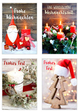 Laden Sie das Bild in den Galerie-Viewer, Edition Seidel Set 20 exklusive Premium Weihnachtskarten mit Umschlag (20681)