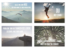 Laden Sie das Bild in den Galerie-Viewer, Edition Seidel Set 100 Postkarten Leben & Momente mit Sprüchen Karten mit Spruch Geschenk Geschenkidee Geburtstagskarten Geburtstag Liebe Freundschaft Leben Motivation lustig Postcrossing (SW02) (21227)
