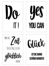 Laden Sie das Bild in den Galerie-Viewer, Edition Seidel Set 24 Postkarten Leben & Momente mit englischen Sprüchen (20369)