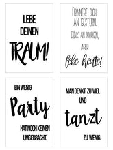 Laden Sie das Bild in den Galerie-Viewer, Edition Seidel Set 24 Postkarten Leben & Momente mit englischen Sprüchen (20369)