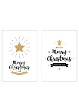 Laden Sie das Bild in den Galerie-Viewer, Edition Seidel Set 6 Premium Weihnachtskarten mit Briefumschlag - Karten Weihnachten Postkarten (21789)