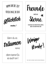 Laden Sie das Bild in den Galerie-Viewer, Edition Seidel Set Postkarten Leben & Momente mit mit Sprüchen. Karten mit Spruch. Geburtstagskarten Postkarte. Geschenk Dekoidee. Liebe Freundschaft Leben Motivation Bild Bilder lustig