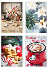 Laden Sie das Bild in den Galerie-Viewer, Edition Seidel Set 20 exklusive Premium Weihnachtskarten mit Umschlag (20681)