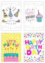 Laden Sie das Bild in den Galerie-Viewer, Edition Seidel Set 20 exklusive Premium Geburtstagskarten mit Briefumschlag. Glückwunschkarte Grusskarte Geburtstag Geburtstagskarte Mann Frau Karten Happy Birthday (20810)