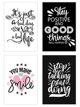 Laden Sie das Bild in den Galerie-Viewer, Edition Seidel Set Postkarten mit Sprüchen. Karten mit Spruch. Geschenkidee Dekoidee. Liebe Freundschaft Leben Motivation lustig Postcrossing Geburtstagskarten