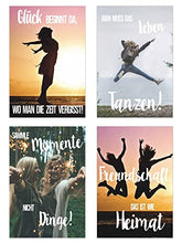 Laden Sie das Bild in den Galerie-Viewer, Edition Seidel Set 100 Postkarten Leben & Momente mit Sprüchen Karten mit Spruch Geschenk Geburtstagskarten Geburtstag Liebe Freundschaft Leben Motivation lustig Postcrossing (SW02) (21225)