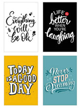 Laden Sie das Bild in den Galerie-Viewer, Edition Seidel Set Postkarten mit Sprüchen. Karten mit Spruch. Geschenkidee Dekoidee. Liebe Freundschaft Leben Motivation lustig Postcrossing Geburtstagskarten