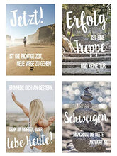 Laden Sie das Bild in den Galerie-Viewer, Edition Seidel Set 40 Postkarten Leben & Momente mit Sprüchen Karten mit Spruch. Postcrossing Geburtstagskarten. Geschenkidee Dekoidee. Liebe Freundschaft Leben Motivation lustig (SW02) (21228)