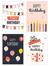 Laden Sie das Bild in den Galerie-Viewer, Edition Seidel Set 36 Geburtstagskarten Postkarten Glückwunschkarte Grusskarte Geburtstag Geburtstagskarte Mann Frau Karten Happy Birthday Billet (SW02) (21223)
