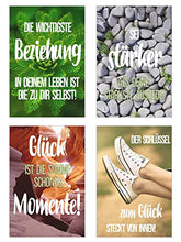 Laden Sie das Bild in den Galerie-Viewer, Edition Seidel Set 100 Postkarten Leben & Momente mit Sprüchen Karten mit Spruch Geschenk Geburtstagskarten Geburtstag Liebe Freundschaft Leben Motivation lustig Postcrossing (SW02) (21225)