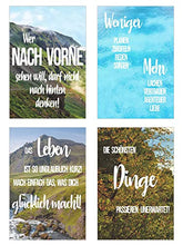 Laden Sie das Bild in den Galerie-Viewer, Edition Seidel Set 100 Postkarten Leben & Momente mit Sprüchen Karten mit Spruch Geschenk Geburtstagskarten Geburtstag Liebe Freundschaft Leben Motivation lustig Postcrossing (SW02) (21225)