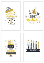 Laden Sie das Bild in den Galerie-Viewer, Edition Seidel Set 20 exklusive Premium Geburtstagskarten mit Briefumschlag Glückwunschkarte Grusskarte Geburtstag Geburtstagskarte Mann Frau Karten Happy Birthday Sprüche