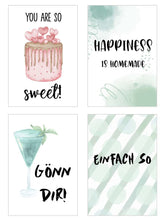 Laden Sie das Bild in den Galerie-Viewer, Edition Seidel Set 25 Postkarten Leben & Momente mit Sprüchen. Karten mit Spruch. Geburtstagskarten lustig Postkarte Karte. Geschenk Dekoidee. Liebe Freundschaft Leben Motivation (SW03) (21501)