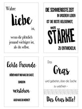 Laden Sie das Bild in den Galerie-Viewer, Edition Seidel Set Postkarten Leben & Momente mit mit Sprüchen. Karten mit Spruch. Geburtstagskarten Postkarte. Geschenk Dekoidee. Liebe Freundschaft Leben Motivation Bild Bilder lustig