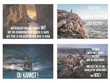 Laden Sie das Bild in den Galerie-Viewer, Edition Seidel Set 100 Postkarten Leben & Momente mit Sprüchen Karten mit Spruch Geschenk Geschenkidee Geburtstagskarten Geburtstag Liebe Freundschaft Leben Motivation lustig Postcrossing (SW02) (21227)