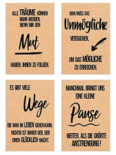 Laden Sie das Bild in den Galerie-Viewer, Edition Seidel Set 18 Postkarten Leben & Momente mit schönen Sprüchen gedruckt auf hochwertigem Kraftpapier. Karten mit Spruch. Geburtstagskarten. Liebe Freundschaft Leben Motivation (20837)