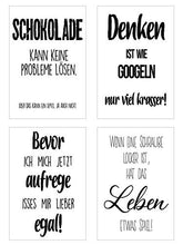 Laden Sie das Bild in den Galerie-Viewer, Edition Seidel Set Postkarten Leben & Momente mit Sprüchen. Karten mit Spruch. Geburtstagskarten Postkarte Karte. Geschenk Dekoidee. Liebe Freundschaft Leben Motivation. Bild Bilder lustig
