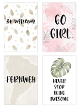 Laden Sie das Bild in den Galerie-Viewer, Edition Seidel Set 25 Postkarten Leben & Momente mit Sprüchen. Karten mit Spruch. Geburtstagskarten lustig Postkarte Karte. Geschenk Dekoidee. Liebe Freundschaft Leben Motivation (SW03) (21501)