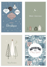 Laden Sie das Bild in den Galerie-Viewer, Edition Seidel Set 6 Premium Weihnachtskarten mit Briefumschlag - Karten Weihnachten Postkarten (21783)