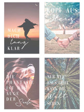 Laden Sie das Bild in den Galerie-Viewer, Edition Seidel Set 25 Postkarten Leben & Momente mit Sprüchen. Karten mit Spruch Geburtstagskarten Postkarte Karte. Geschenk Dekoidee. Liebe Freundschaft Leben Motivation lustig (SW03) (23008)