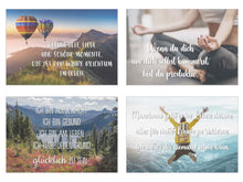 Laden Sie das Bild in den Galerie-Viewer, Edition Seidel Set 25 Postkarten Leben & Momente mit Sprüchen. Karten mit Spruch Geburtstagskarten Postkarte Karte. Geschenk Dekoidee. Liebe Freundschaft Leben Motivation lustig (SW03) (21500)