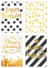 Laden Sie das Bild in den Galerie-Viewer, Edition Seidel Set exklusive Premium Geburtstagskarten mit Umschlag und Sprüchen. Glückwunschkarte Grusskarte Geburtstag Spruch. Geburtstagskarte Postkarte Postkarten Happy Birthday