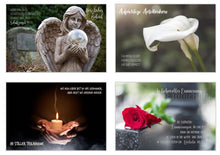 Laden Sie das Bild in den Galerie-Viewer, Edition Seidel Set 20 einfühlsame Trauerkarten / Beileidskarten mit Umschlag. Trauerkarte Beileidskarte mit Spruch schreiben (Doppelkarten/Klappkarten mit Briefumschlag) (SW02) (21250)