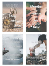 Laden Sie das Bild in den Galerie-Viewer, Edition Seidel Set 25 Postkarten Leben & Momente mit Sprüchen. Karten mit Spruch Postcrossing Geburtstagskarten. Geschenkidee Dekoidee. Liebe Freundschaft Leben Motivation lustig (SW03) (21499)