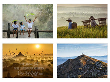 Laden Sie das Bild in den Galerie-Viewer, Edition Seidel Set 25 Postkarten asiatische Weisheiten Karten mit Sprüchen Liebe Freundschaft Motivation Ziele Buddha (23007)