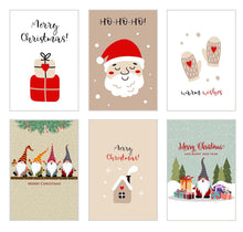 Laden Sie das Bild in den Galerie-Viewer, Edition Seidel Set 6 Premium Weihnachtskarten mit Briefumschlag - Karten Weihnachten Postkarten (21784)