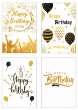 Laden Sie das Bild in den Galerie-Viewer, Edition Seidel Set 20 exklusive Premium Geburtstagskarten mit Briefumschlag. Glückwunschkarte Grusskarte Geburtstag Geburtstagskarte Mann Frau Karten Happy Birthday Billet (20533)