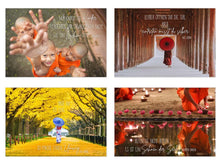Laden Sie das Bild in den Galerie-Viewer, Edition Seidel Set 25 Postkarten asiatische Weisheiten Karten mit Sprüchen Liebe Freundschaft Motivation Ziele Buddha (23007)