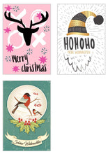 Laden Sie das Bild in den Galerie-Viewer, Edition Seidel Set 15 Weihnachtspostkarten Weihnachten Karten Postkarten Weihnachtskarten (20123)