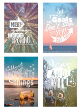 Laden Sie das Bild in den Galerie-Viewer, Edition Seidel Set 25 Postkarten Leben & Momente mit Sprüchen. Karten mit Spruch Postcrossing Geburtstagskarten. Geschenkidee Dekoidee. Liebe Freundschaft Leben Motivation lustig (SW03) (23002)