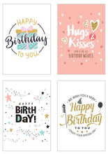 Laden Sie das Bild in den Galerie-Viewer, Edition Seidel Set exklusive Premium Geburtstagskarten mit Umschlag. Glückwunschkarte Grusskarte zum Geburtstag. Geburtstagskarte Mann Frau Karten Billet Happy Birthday Sprüche