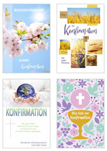 Laden Sie das Bild in den Galerie-Viewer, Edition Seidel Set 20 Konfirmationskarten mit Umschlag (21259)