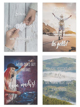 Laden Sie das Bild in den Galerie-Viewer, Edition Seidel Set 25 Postkarten Leben & Momente mit Sprüchen. Karten mit Spruch Postcrossing Geburtstagskarten. Geschenkidee Dekoidee. Liebe Freundschaft Leben Motivation lustig (SW03) (21499)
